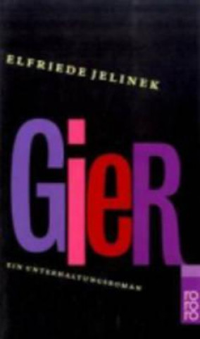 Könyv Gier Elfriede Jelinek