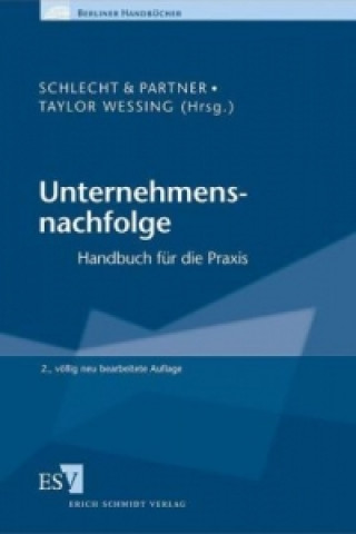 Livre Unternehmensnachfolge Schlecht & Partner