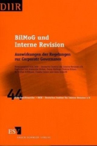 Carte BilMoG und Interne Revision Alexander Hofem