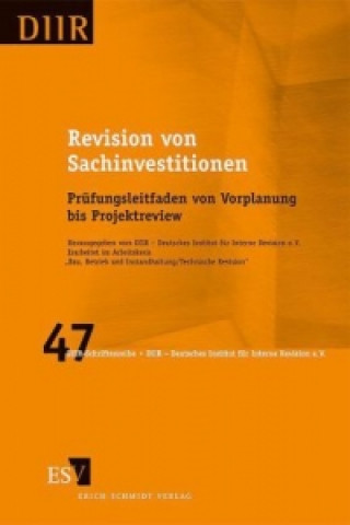 Book Revision von Sachinvestitionen Deutsches Institut für Interne Revision (DIIR)