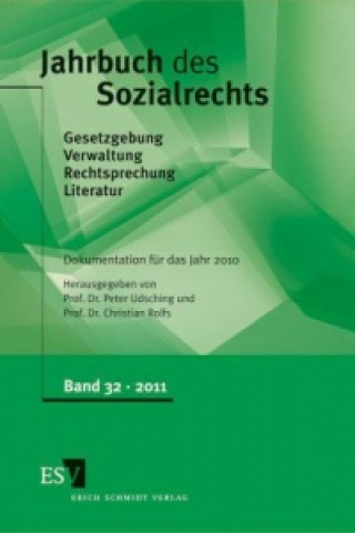 Könyv Jahrbuch des Sozialrechts Dokumentation für das Jahr 2010 Peter Udsching