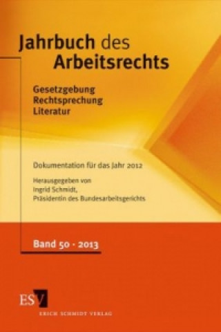 Buch Jahrbuch des Arbeitsrechts Ingrid Schmidt