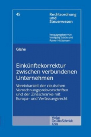 Kniha Einkünftekorrektur zwischen verbundenen Unternehmen Moritz Glahe