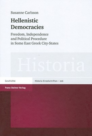 Book Hellenistic Democracies Susanne Carlsson