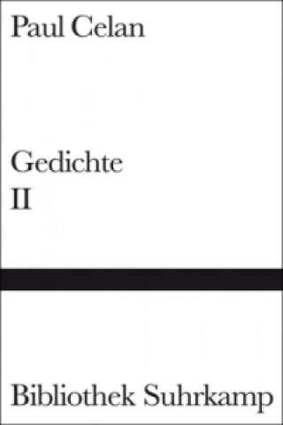 Könyv Gedichte in zwei Bänden. Bd.2 Paul Celan