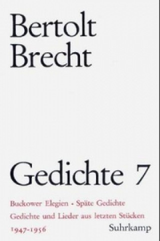 Kniha 1947-1956 Bertolt Brecht