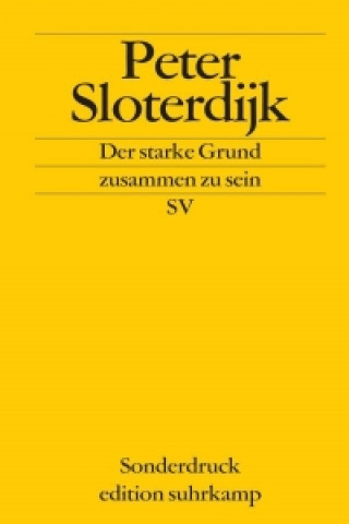 Книга Der starke Grund, zusammen zu sein Peter Sloterdijk