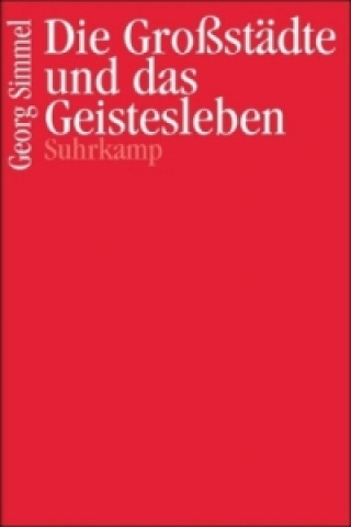 Kniha Die Großstädte und das Geistesleben Georg Simmel