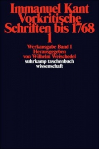 Carte Werkausgabe. Herausgegeben vonWilhelm Weischedel. 12 Bände, 12 Teile Immanuel Kant