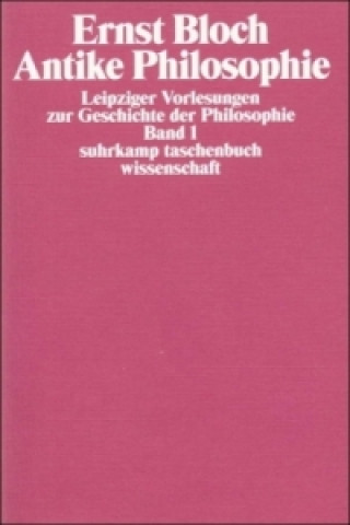 Książka Leipziger Vorlesungen zur Geschichte der Philosophie 1950-1956, 4 Teile Ernst Bloch