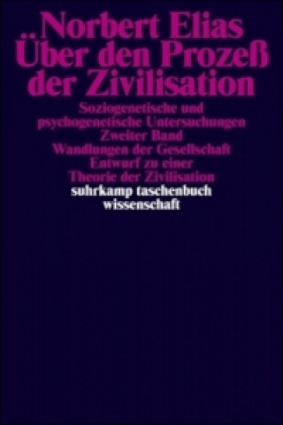 Knjiga Über den Prozeß der Zivilisation, 2 Teile Norbert Elias