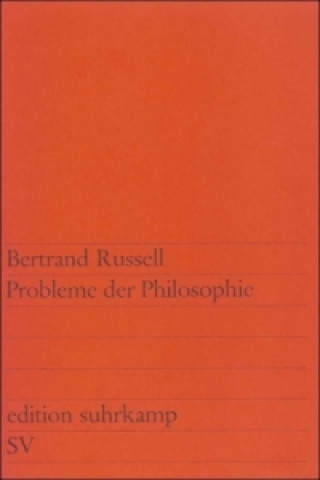 Kniha Probleme der Philosophie Bertrand Russell