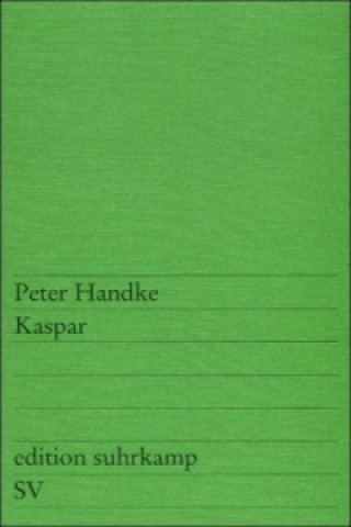 Könyv Kaspar Peter Handke
