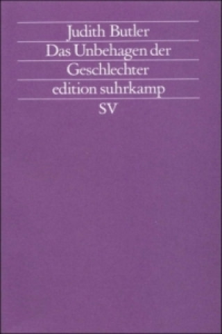 Buch Das Unbehagen der Geschlechter Judith Butler