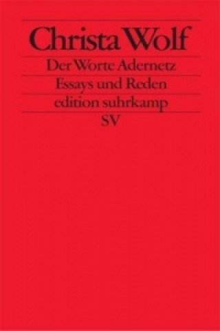 Kniha Der Worte Adernetz Christa Wolf