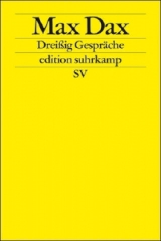 Kniha Dreißig Gespräche Max Dax