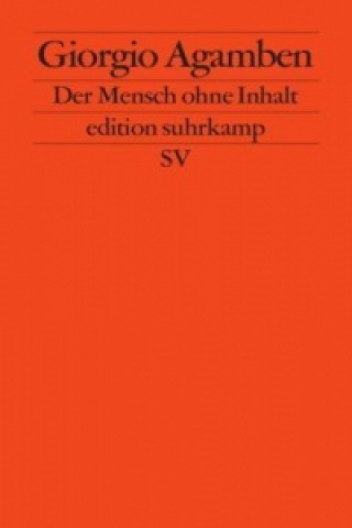 Buch Der Mensch ohne Inhalt Giorgio Agamben