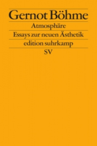 Kniha Atmosphäre Gernot Böhme