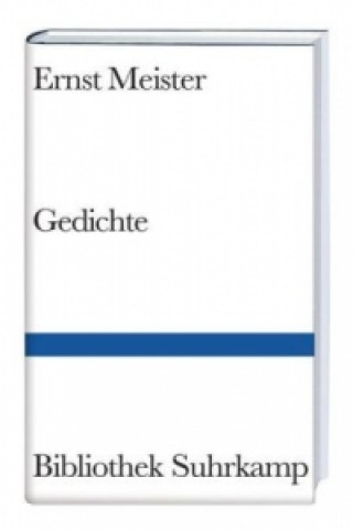 Kniha Gedichte Ernst Meister