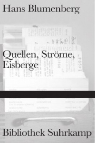 Könyv Quellen, Ströme, Eisberge Hans Blumenberg