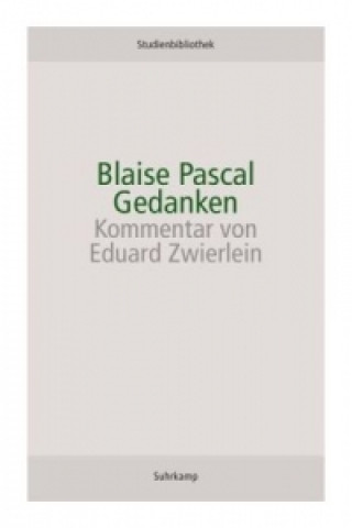 Kniha Gedanken Blaise Pascal
