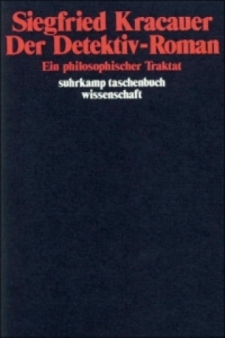 Książka Der Detektiv-Roman Siegfried Kracauer