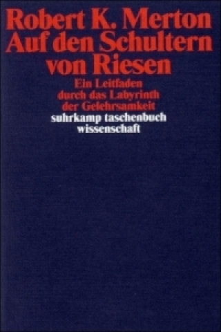 Book Auf den Schultern von Riesen Robert K. Merton