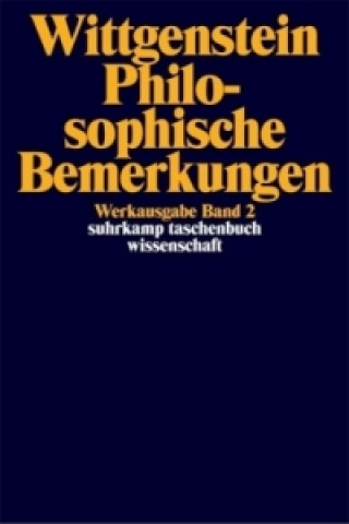 Kniha Werkausgabe. Bd.2 Ludwig Wittgenstein