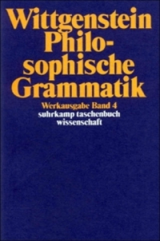 Carte Werkausgabe. Bd.4 Ludwig Wittgenstein
