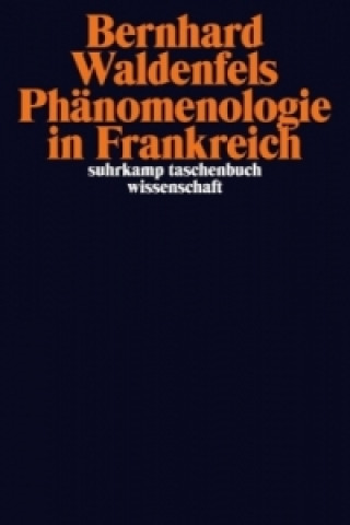 Kniha Phänomenologie in Frankreich Bernhard Waldenfels