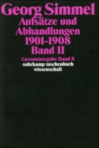 Könyv Aufsätze und Abhandlungen 1901-1908. Bd.2 Georg Simmel