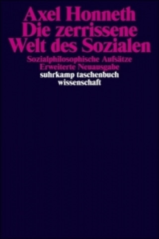 Könyv Die zerrissene Welt des Sozialen Axel Honneth