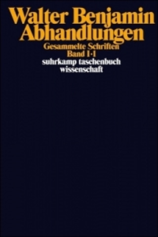 Книга Gesammelte Schriften, 3 Teile. Bd.1 Walter Benjamin