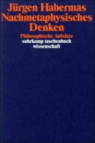 Könyv Nachmetaphysisches Denken Jürgen Habermas