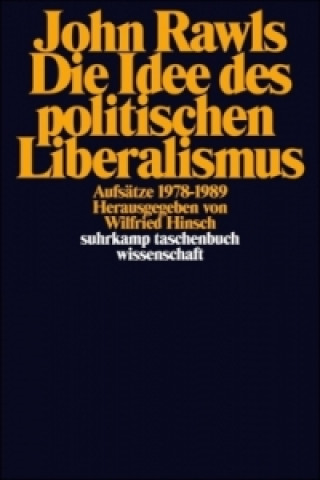 Livre Die Idee des politischen Liberalismus John Rawls