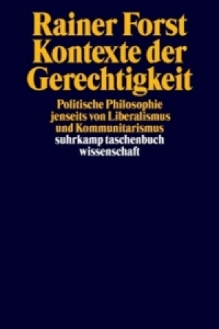 Książka Kontexte der Gerechtigkeit Rainer Forst