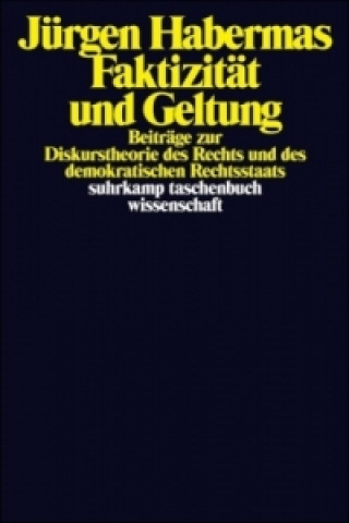 Kniha Faktizität und Geltung Jürgen Habermas