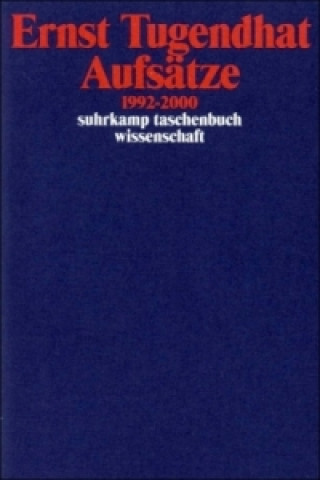 Buch Aufsätze 1992-2000 Ernst Tugendhat