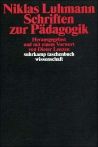 Book Schriften zur Pädagogik Niklas Luhmann