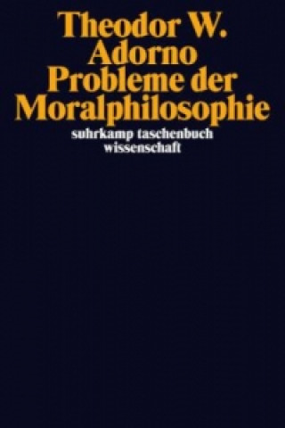 Книга Probleme der Moralphilosophie Theodor W. Adorno