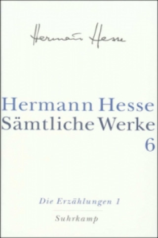 Könyv Die Erzählungen. Tl.1 Hermann Hesse