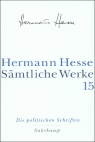 Knjiga Politische Schriften Hermann Hesse