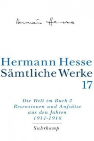 Carte Die Welt im Buch. Tl.2 Hermann Hesse