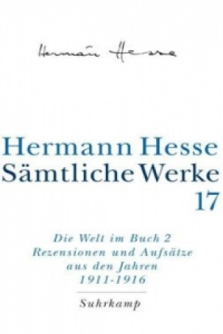 Knjiga Die Welt im Buch. Tl.2 Hermann Hesse