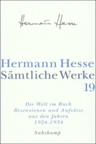 Kniha Die Welt im Buch. Tl.4 Hermann Hesse