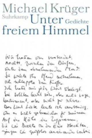Könyv Unter freiem Himmel Michael Krüger