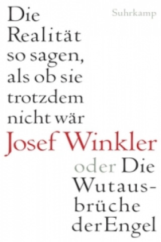 Książka Die Realität so sagen, als ob sie trotzdem nicht wär oder Die Wutausbrüche der Engel Josef Winkler