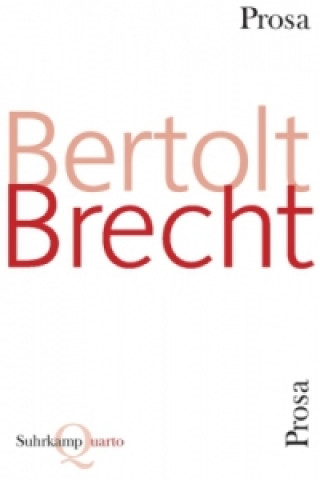 Książka Prosa Bertolt Brecht