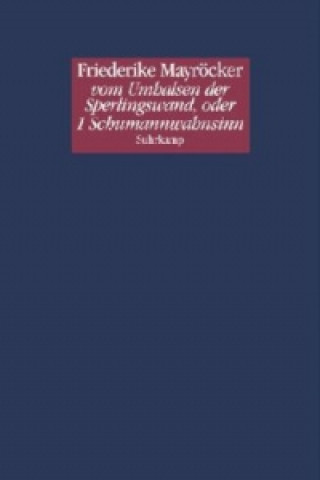 Könyv vom Umhalsen der Sperlingswand, oder 1 Schumannwahnsinn Friederike Mayröcker