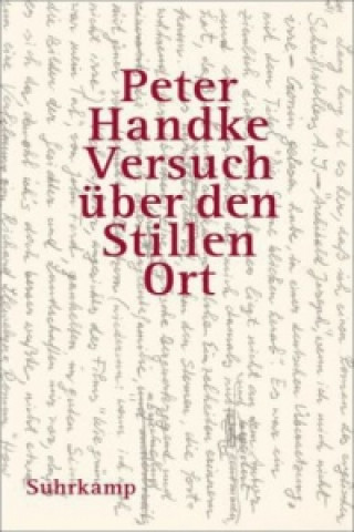 Книга Versuch über den Stillen Ort Peter Handke